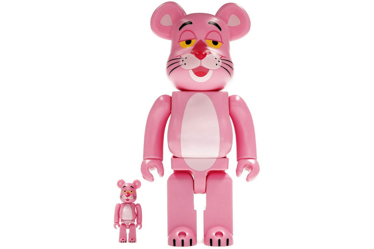 Bearbrick Pink Panther 100% & 400% Set - view 1