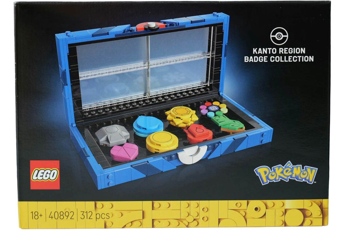 LEGO Pokemon Kanto Region Badge Collection Set 40892