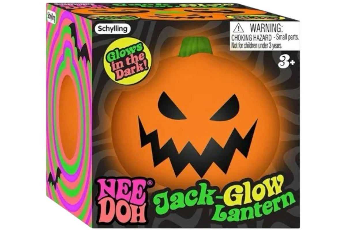 NeeDoh Jack Glow Lantern Squishy Fidget Toy