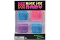 NeeDoh Nice Ice Baby Squishy Fidget Toy Set of 4 Blue/Purple/Pink
