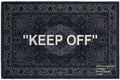 Virgil Abloh x IKEA "KEEP OFF" Rug 200x300 CM Grey/White