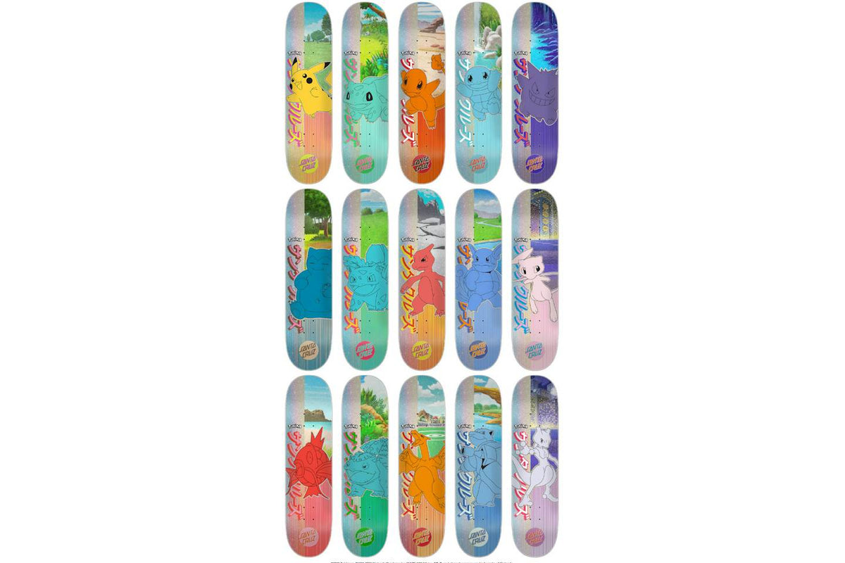 Pokemon Santa Cruz Skateboard Deck Blind Bag - view 2
