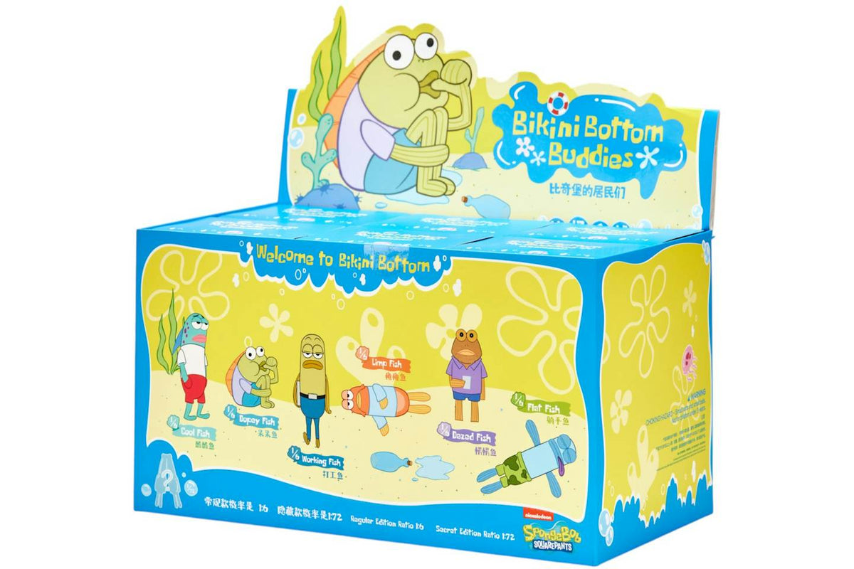 Pop Mart x Bikini Bottom Buddies Plush Sealed Case (6 Blind Box) - view 3