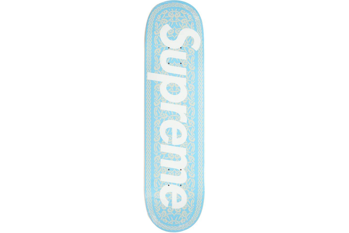 Supreme Celtic Knot Skateboard Deck Blue - view 1
