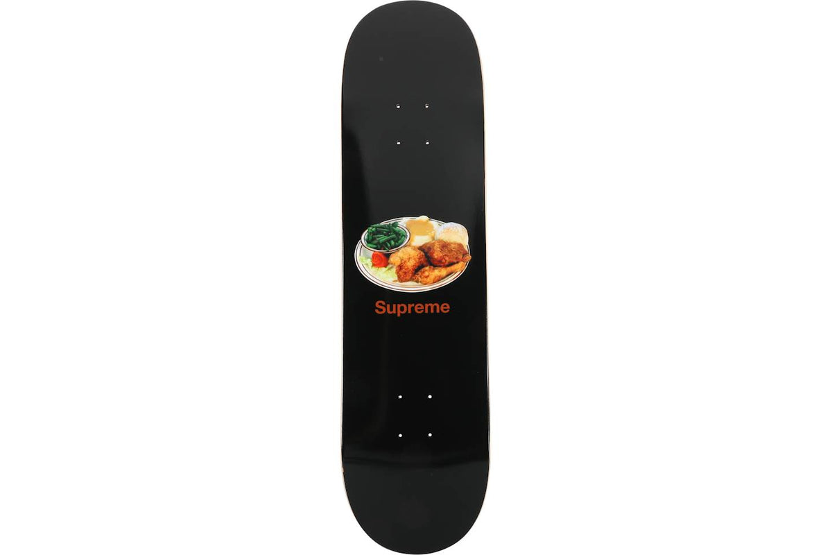 Supreme Chicken Dinner Skateboard Deck Black